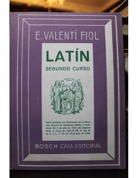 Latín. Segundo Curso (Usado) Latín. Segundo Curso (Usado)