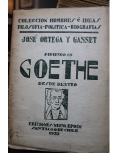 Pidiendo un Goethe desde dentro (Usado)