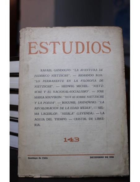 Estudios (Año XIII N.143) (Usado) Estudios (Año XIII N.143) (Usado)