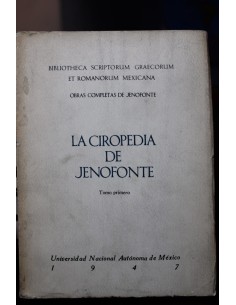 La ciropediade Jenofonte (Tomo Primero) (Usado)