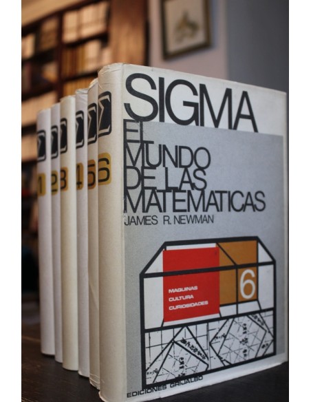 Sigma. El mundo de las matemáticas (6 Tomos) (Usado)