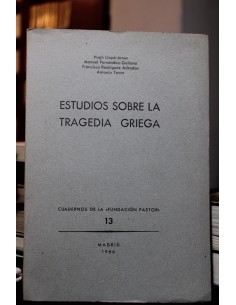 Estudios sobre la tragedia griega (Usado)