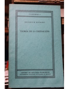 Teoría de la definición (Usado)