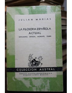 La filosofía española actual (Usado)