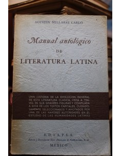 Manual antológico de Literatura Latina (Usado)