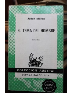 El tema del hombre (Usado)