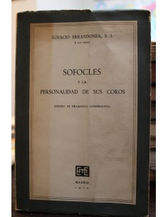 Sófocles y la personalidad de sus coros (Usado)