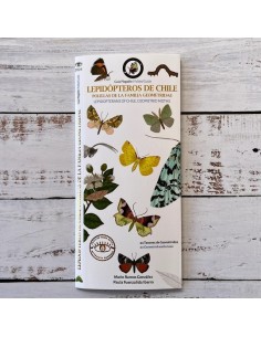 Lepidópteros de Chile guía desplegable (Nuevo)