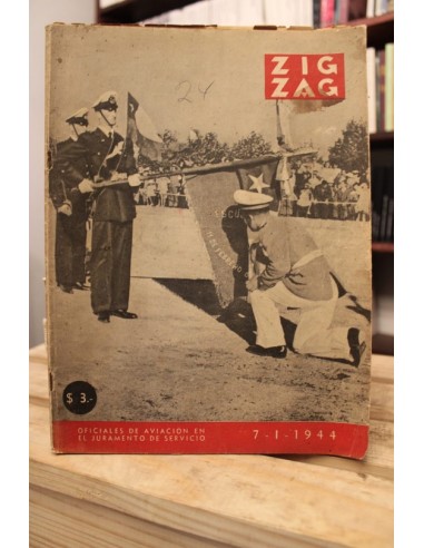 Revista Zig-Zag (7  I  1944 ) (Usado)