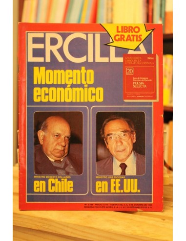 Revista Ercilla (N 2566 1984) (Usado)